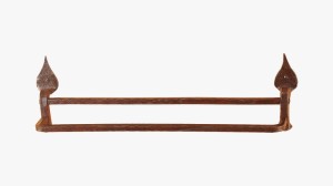 Wieszak kąpielowy podwójny Quadrato