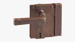 Zamek do drzwi z kluczem FS198.044.R 