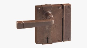 Zamek do drzwi z kluczem FS197.044.R 