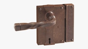 Zamek do drzwi z kluczem FS197.027.R 